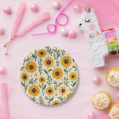 Zonnebloempapier & Party Borden Papieren Bordje (Feest)