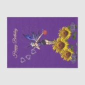 Zonnebloempapier Tissuepapier (Voorkant)