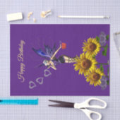 Zonnebloempapier Tissuepapier (Craft)