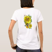 Zonnebloempartij T-shirt (Achterkant)