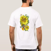Zonnebloempartij T-shirt (Achterkant)