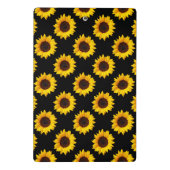 Zonnebloempatroon afdrukken Mini Klembord (Achterkant)