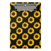 Zonnebloempatroon afdrukken Mini Klembord (Voorkant)