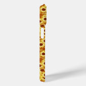 Zonnebloempatroon - goud, geel en bruin Case-Mate iPhone case (Achterkant / Rechts)