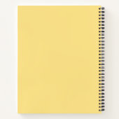 Zonnebloempatroon Notitieboek (Achterkant)