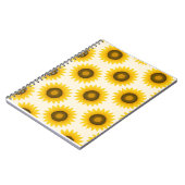 Zonnebloempatroon Notitieboek (Linkerzijde)