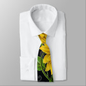  zonnebloempatroon stropdas (Gebonden)
