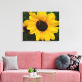 Zonnebloempdoek Canvas Afdruk (Insitu (Woonkamer))