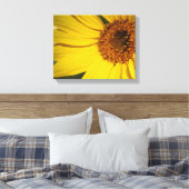 Zonnebloempdoek Canvas Afdruk (Insitu (Slaapkamer))