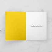 zonnebloempel in toiletpapier kaart (Binnen)