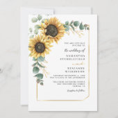 Zonnebloempels Kaart (Voorkant)