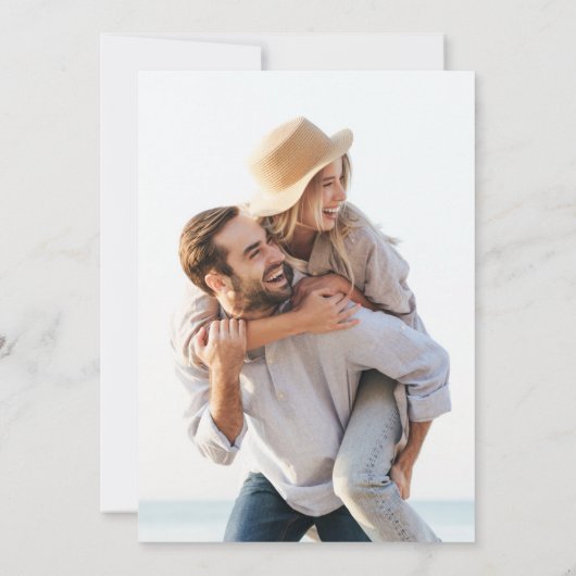 Zonnebloempels Save The Date (Achterkant)