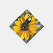 Zonnebloemperrotpapier Napkins Servet (Hoek)