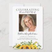 Zonnebloemping van het leven kaart (Voorkant)