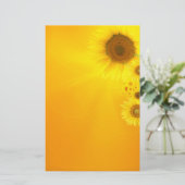 Zonnebloempit Briefpapier (Staand voorkant)
