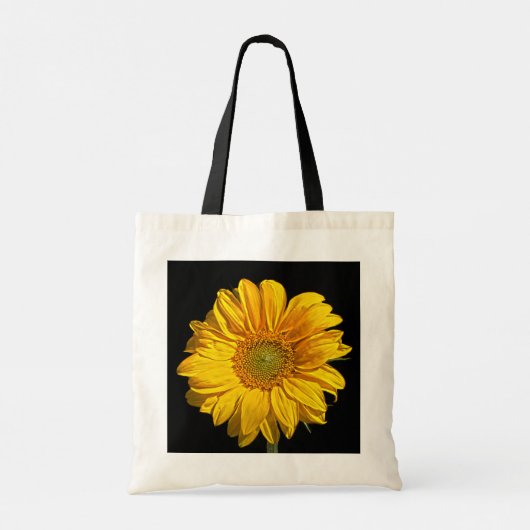 Zonnebloempit Tote Bag (Achterkant)