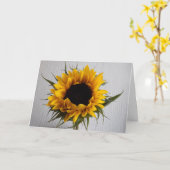 Zonnebloempitekaart Kaart (Gele Bloem)