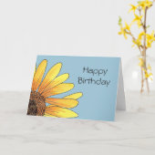 Zonnebloempitekaart Kaart (Gele Bloem)