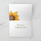 Zonnebloempitekaart Kaart (Binnen)