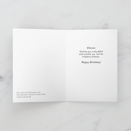 Zonnebloempitekaart Kaart (Binnen)