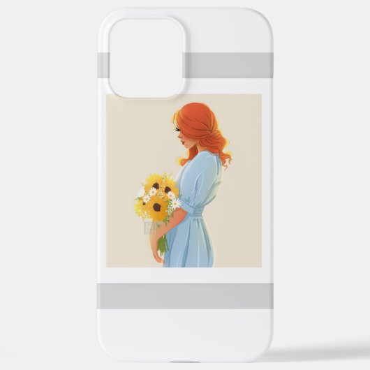 zonnebloempiton en gereedschap iPhone hoesje (Achterkant)