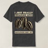 Zonnebloempitten 12 t-shirt (Design voorkant)