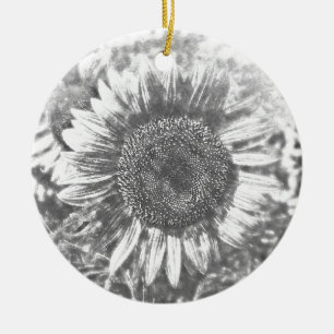 zonnebloempitten #1 - sierwerken keramisch ornament