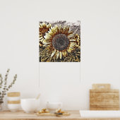  zonnebloempitten #4 - Posters (Keuken)