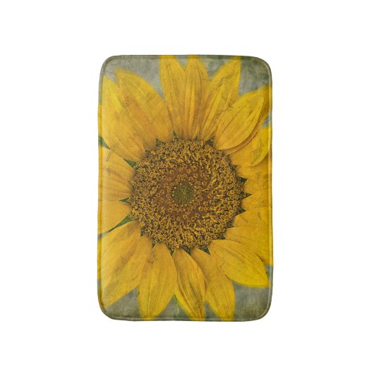  zonnebloempitten badmat (Voorkant Verticaal)