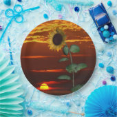 Zonnebloempitten, Borden Papieren Bordje (Feest)