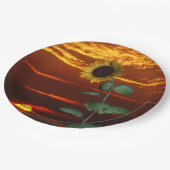 Zonnebloempitten, Borden Papieren Bordje (Gekanteld)