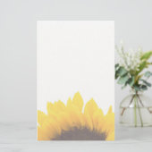 Zonnebloempitten Briefpapier (Staand voorkant)