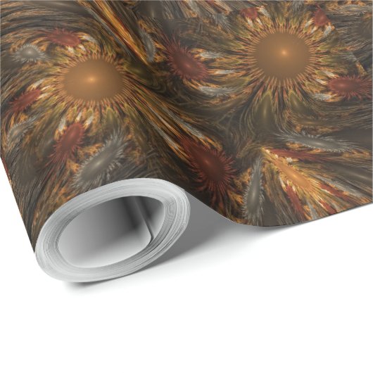 Zonnebloempitten Cadeaupapier (Rol Hoek)