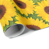 Zonnebloempitten Cadeaupapier (Rol Hoek)