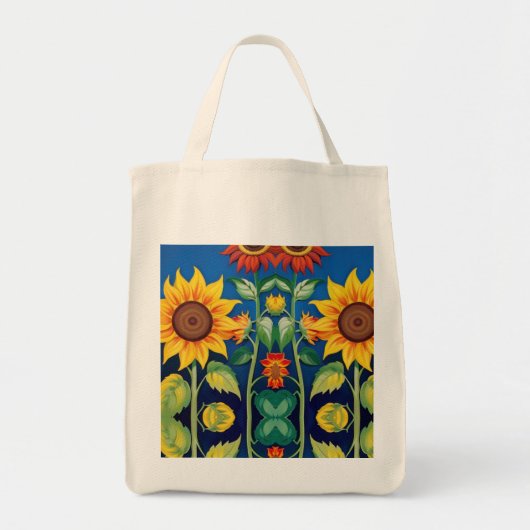 zonnebloempitten Canvas tas (Voorkant)