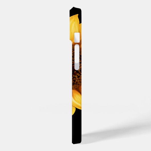 Zonnebloempitten Case-Mate iPhone Case (Achterkant / Links)