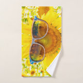 Zonnebloempitten Chic Bad Handdoek (Handdoek)