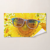 Zonnebloempitten Chic Bad Handdoek (Handdoek)