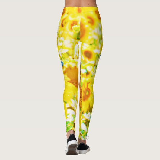 Zonnebloempitten Chic Leggings (Achterkant)