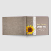 Zonnebloempitten en Baby shower met haken Gastenboek (Volledig)