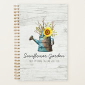 Zonnebloempitten en hout planner (Voorkant)