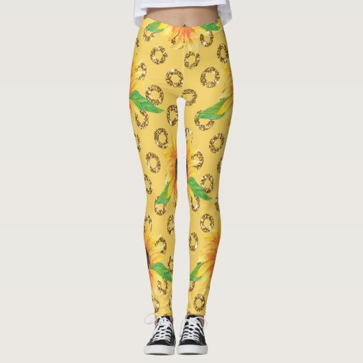 Zonnebloempitten Express Leggings (Voorkant)