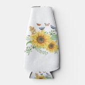 zonnebloempitten flesjeskoeler (Voorkant)