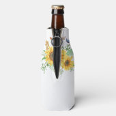 zonnebloempitten flesjeskoeler (Fles Achterkant)