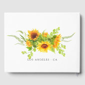 Zonnebloempitten Gastenboek (Achterkant)