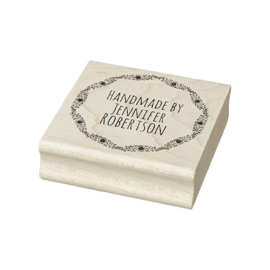 zonnebloempitten gemaakt door kunststempel rubberstempel (Stempel)