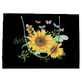 zonnebloempitten groot cadeauzakje (Achterkant)