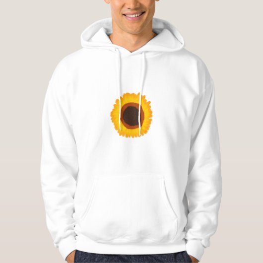 zonnebloempitten hoodie (Voorkant)