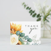 Zonnebloempitten in Vet Land | Weddenschap Harteli Briefkaart (Staand voorkant)