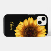 Zonnebloempitten iPhone Hoesje (Achterkant horizontaal)